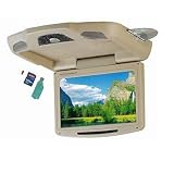 Koolertron 12.1 Inch Roof Mount TFT-LCD Monitor with Built in DVD Player