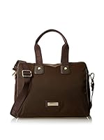 Borbonese Bolso asa de mano (Marrón Oscuro)