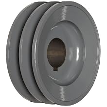 TB Woods 2BK50138 FHP Bored-To-Size, 4.75" Outside Body Diameter, 1.375" Bore Diameter V-Belt Sheave