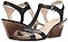 Nine West Women's Geralda Leather Wedge Sandal