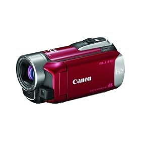 Canon VIXIA HF R10 Dual Flash Memory Camcorder (Red)
