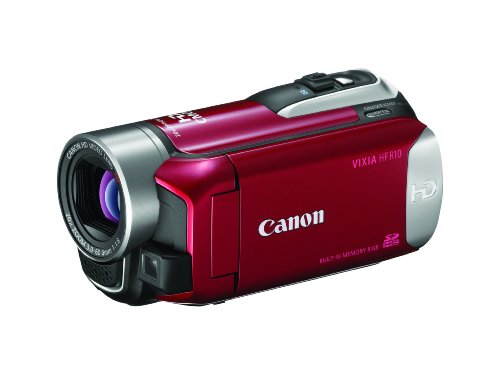 Canon VIXIA HF R10 Full HD Camcorder w/8GB Flash Memory (Red)