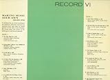 Making Music Your Own - Record 6, Grade One
