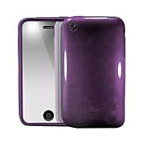 TPU Silicone Case Skin Cover For Apple iPhone 3G 3GS Purple