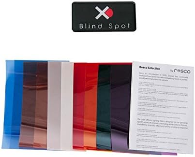 Blind Spot Gear Rosco Selection Gel Set | 10 Rosco Gels Collection 1201-001-01