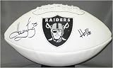 Howie Long Autographed/Hand Signed Oakland Raiders Football w/ HOF 00 Inscription