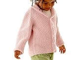 Kokobino - Knit Your Own - Pure Cashmere Soft 5 Button Cardie Knitting Kit 12-48m CAS2011