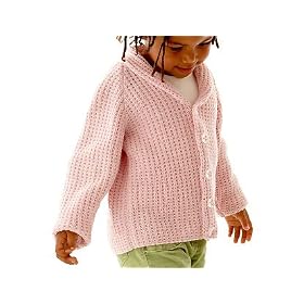 Kokobino - Knit Your Own - Pure Cashmere Soft 5 Button Cardie Knitting Kit 12-48m CAS2011