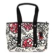 Coach Graffiti Flower Daisy Tote Bag Purse Tote White Multi