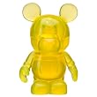 Yellow - Disney Vinylmation ~3" Clear Series #1 Collectible Figure (Disney Theme Parks Exclusive)