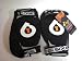 SIX SIX ONE EVO KNEE PAD - BLACK/ORANGE - LARGE