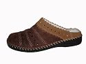 Rieker Leder-Clogs "Blanche" / Clog / Pantoletten / Pantolette