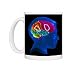 Computer artwork human brain showing speech areas Photo Mugs