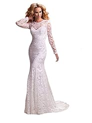 Jeweled Lace Evening Dress/Prom Dress  with a Court Train 
