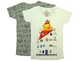 【HAPPY PACK vol.2】Mademoiselle papillon T-shirt 2 pcs Set