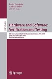Hardware and software: verification and testing : 5th International Haifa Verification Conference, HCV 2009, Haifa, Israel, October 19-22, 2009 : revised selected papers