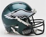 Philadelphia Eagles Riddell Mini Revolution Helmet