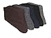 Gellwhu 5 Pairs Pack Men Winter Warm Wool Rabbit Fur Blended Super Thick Crew Socks