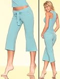 French Terry Pocket Capri by Reflex