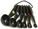 Oxo Good Grips Soft 6-Piece Measuring Spoon Set, Black