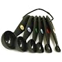 Oxo Good Grips Soft 6-Piece Measuring Spoon Set, Black
