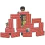 16 pc Large Red Blocks