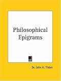 Philosophical Epigrams