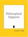 Book Philosophical Epigrams