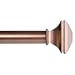 Casual Home 1.25" Square Drapery Rod - Bronze (36-72")