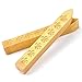 Yoption 5 Pieces Sealing Wax Sticks Set Without Wicks for Wax Seal Stamp (Golden)