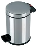 Hailo 0704-060 Tret-Kosmetikeimer Trento&reg; 4, Edelstahl