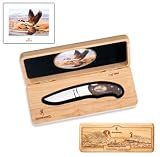 Browning Limited Edition Hunting Heritage Goose Marple Burl Wood Knife