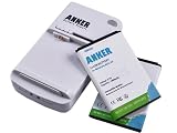 Anker 2 x 1800mAh Li-ion Batteries for Motorola Atrix 4G; Fits BH6X + Free Anker Multi-purpose USB Travel Charger