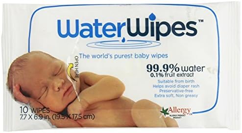 WaterWipes Baby Wipes - Unscented - 10 ct
