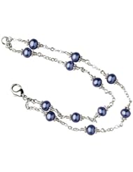 Chesley Adler Black Pearl Double Strand Bracelet
