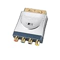 Clicktronic HC 007 Scart Adapter (3x Cinch (RGB) mit 1x Cinch Video, vergoldete Kontakte)