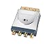 Clicktronic HC 007 Scart Adapter (3x Cinch (RGB) mit 1x Cinch Video, vergoldete Kontakte)