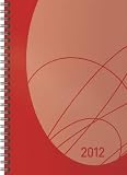 Produkt-Bild: Buchkalender Wochentimer Flexi Colourlux rot 2012