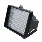 Produkt-Bild: lazardo 140x LED Infrarotstrahler Infrarot Scheinwerfer Nachtsicht f&uuml;r Kameras 12V mit Netzteil