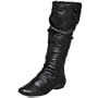 Bronx Women's Cody Button Boot,Black,39 EU (US Women's 9 M)