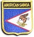 American Samoa Country Shield Patches