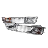 1993 - 1998 VOLKSWAGON GOLF JETTA GL GT GLS CHROME FOG LIGHTS + BUMPER LIGHTS by Spec-D Tuning