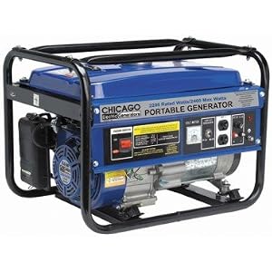 5.5 Hp, 2200 Rated Watts/2400 Max Watts Portable Generator