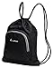 WODISON Basic Waterproof Sports Gym Sackpack Bag Lightweight Drawstring Backpack
