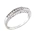 10K White Gold .12 ct. t.w. Diamond I Love You Ring - 6.5