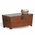 Wooden Trunk Cocktail Table