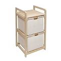Hamper 2-Drawer Storage Unit - Natural