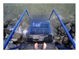 Feet Entering the Thermal Waters of Lake Balaton, Keszthely, Hungary Entertainment Photographic Poster Print by Martin Moos, 16x12