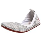 Royal Elastics Women's Flonica Textile Silver Ballet Flat