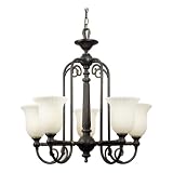 Quoizel IS5005IB Isabella 5 Light Chandelier